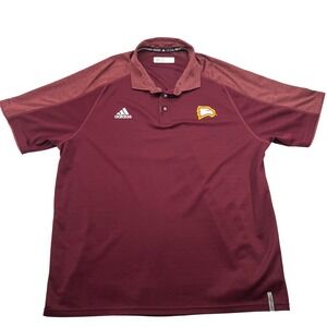 Winthrop University Eagles Game Used Adidas Polo Shirt 2XL Team Issued 2016 RARE